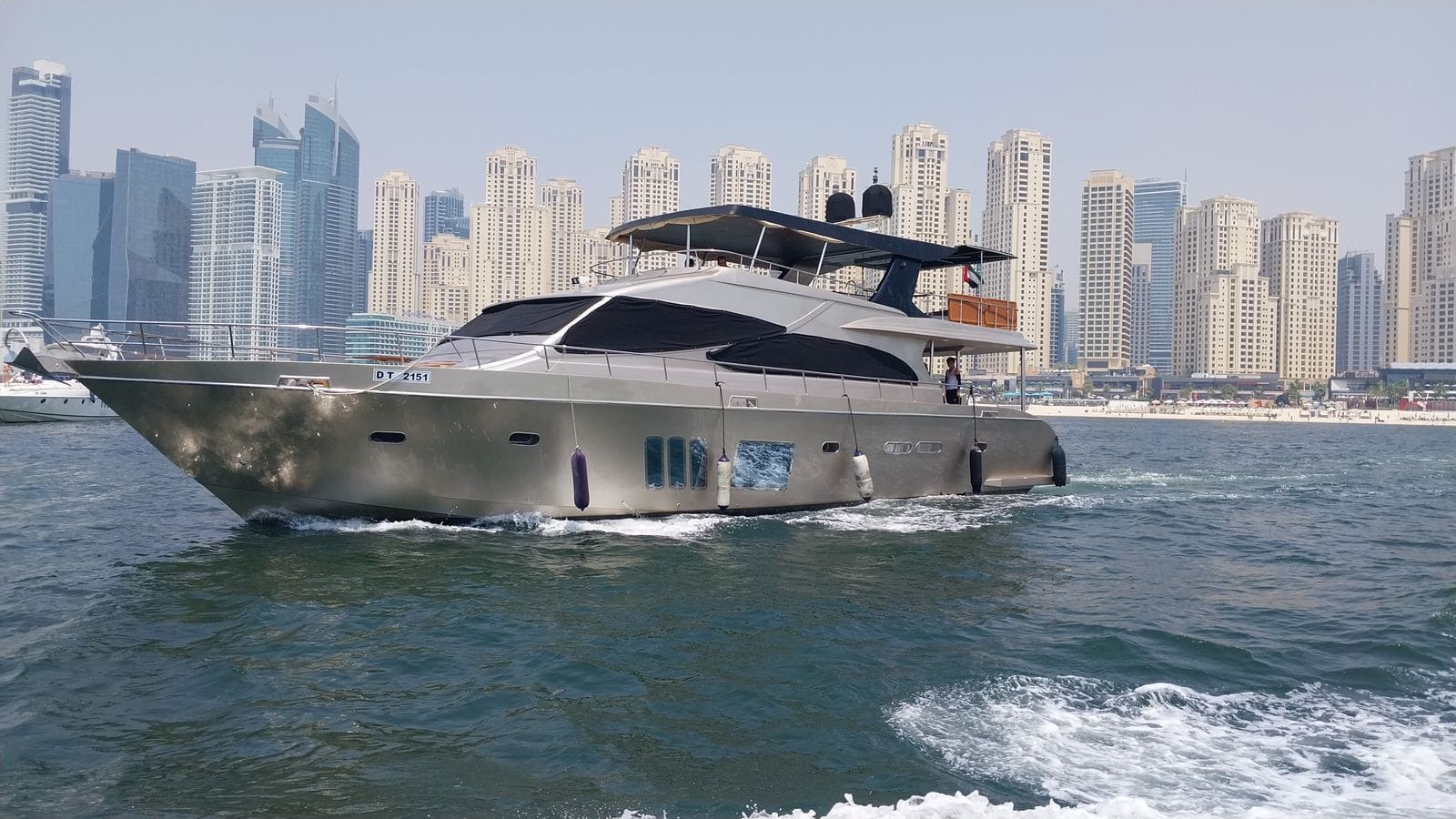 Da Vinci yacht in Dubai Marina