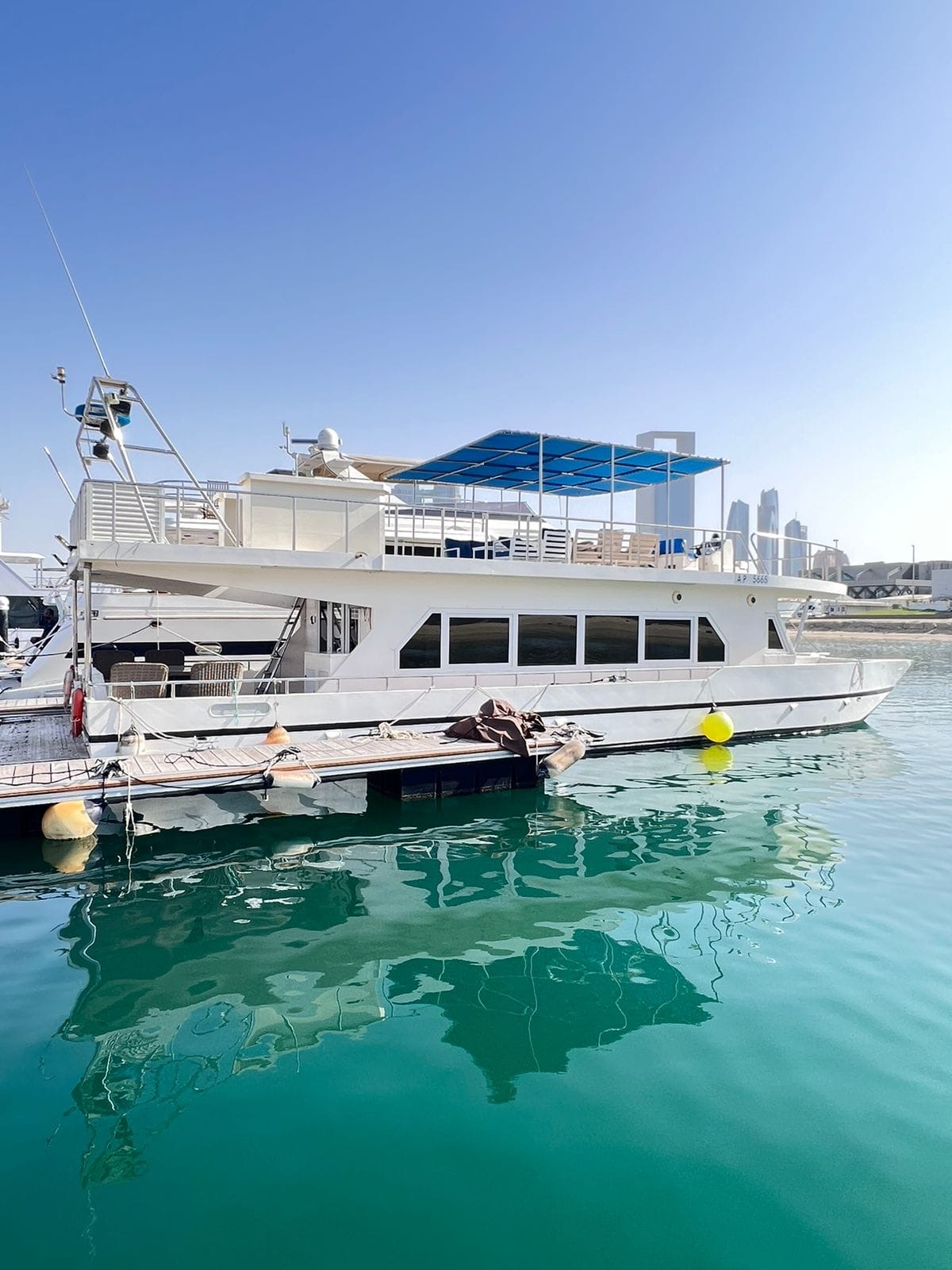 Picasso yacht in Dubai Marina